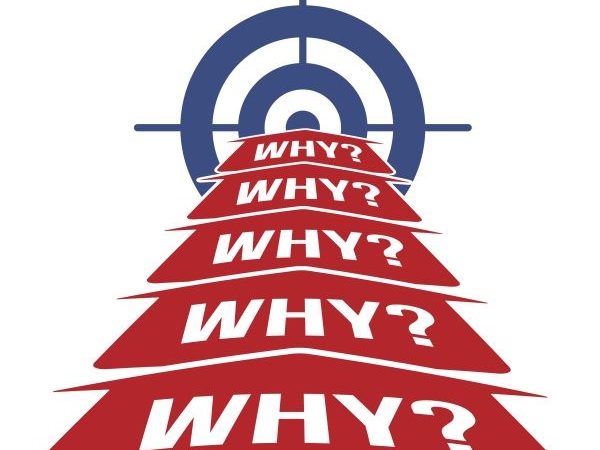 In Root Cause Analysis, ask "why" until you get to the root cause of the problem